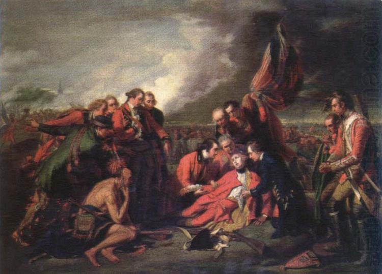 Benjamin West the death of general wolfe china oil painting image